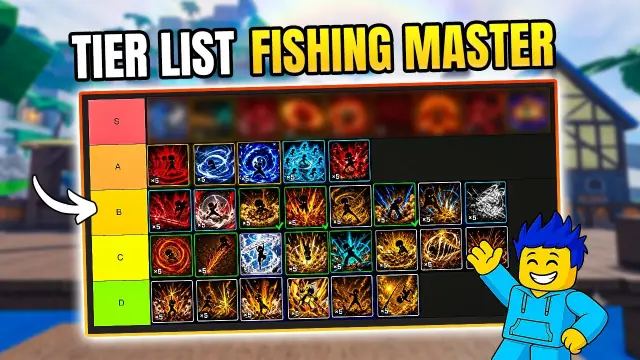 Fishing Master Roblox Skill Tier List: All Skills Ranked